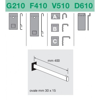 Suport orizontal G210-F410-V510-D610
